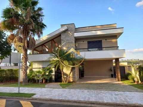 Sobrado à venda em Campinas, Alphaville Dom Pedro, com 4 suítes, com 465 m²