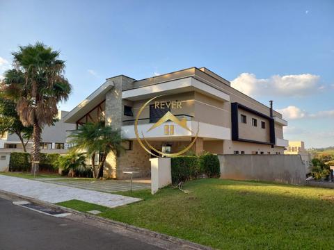 Sobrado à venda em Campinas, Alphaville Dom Pedro, com 4 suítes, com 465 m²