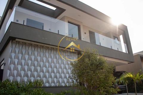 Sobrado à venda em Campinas, Alphaville Dom Pedro 3, com 4 quartos, com 435 m²